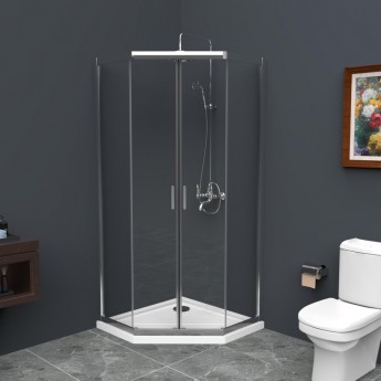 Душевой уголок 90x90 см BELBAGNO UNO UNO-195-P-2-90-C-Cr Душевой уголок 90x90 см BELBAGNO UNO UNO-195-P-2-90-C-Cr