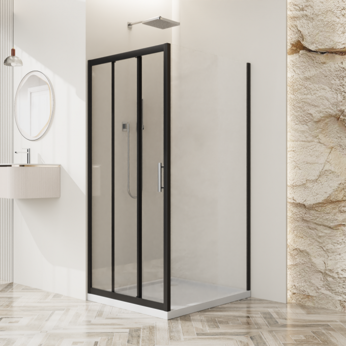 Душевой уголок BELBAGNO UNO-195-AHF-31-120/100-C-Cr