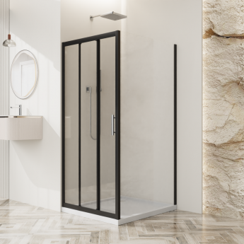 Душевой уголок BELBAGNO UNO-195-AHF-31-120/80-C-Cr