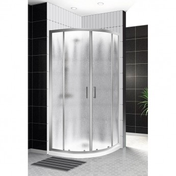 Душевой уголок BELBAGNO UNO-195-R-2-100-CH-CR Душевой уголок BELBAGNO UNO-195-R-2-100-CH-CR