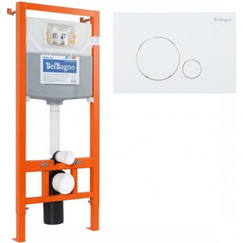 Инсталляция для подвесного унитаза BELBAGNO BB001-120/BB014-SR-BIANCO Инсталляция для подвесного унитаза BELBAGNO BB001-120/BB014-SR-BIANCO