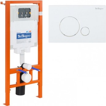 Инсталляция для подвесного унитаза BELBAGNO BB002-80/BB014-SR-BIANCO Инсталляция для подвесного унитаза BELBAGNO BB002-80/BB014-SR-BIANCO