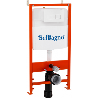 Комплект 2в1 инсталляция с кнопкой смыва BELBAGNO Комплект 2в1 инсталляция с кнопкой смыва BELBAGNO