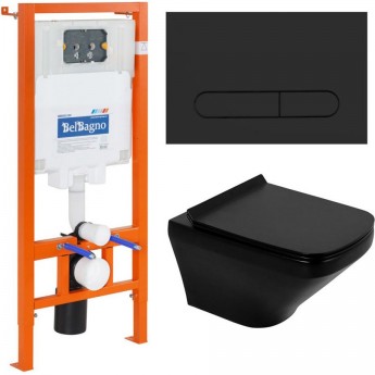 Комплект 4в1 BELBAGNO BB3201CHR-MB/BB3201SC-MB/BB002-80/BB007-PR-NERO.M Комплект 4в1 BELBAGNO BB3201CHR-MB/BB3201SC-MB/BB002-80/BB007-PR-NERO.M