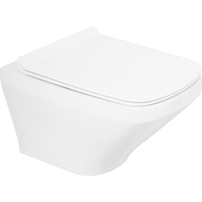 Подвесной безободковый унитаз BELBAGNO SELA BB3201CHR