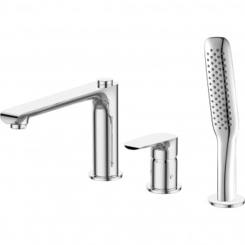 Смеситель на борт ванны BELBAGNO ANCONA ANCONA-BVD3-CRM Смеситель на борт ванны BELBAGNO ANCONA ANCONA-BVD3-CRM