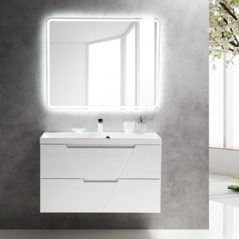 Тумба Bianco Lucido 99,6 см BELBAGNO VITTORIA VITTORIA-1000-2C-SO-BL-P Тумба Bianco Lucido 99,6 см BELBAGNO VITTORIA VITTORIA-1000-2C-SO-BL-P