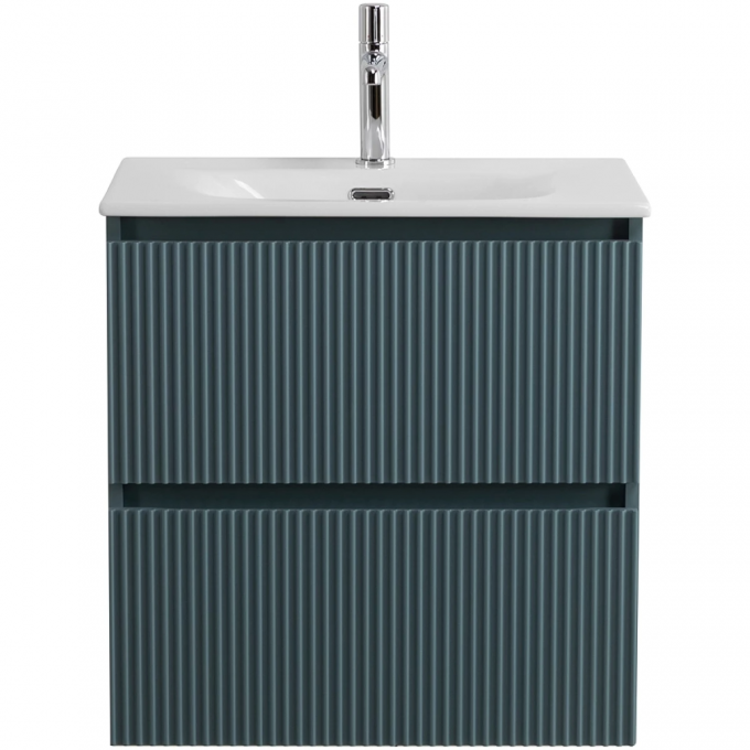 Тумба под раковину BELBAGNO подвесная голубой матовый UNO-MINI-500-2C-SO-AO