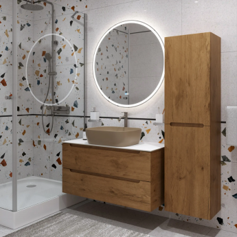Тумба Rovere Nature 80 см BELBAGNO ETNA ETNA80RN-KEPBO-1302H316-SET Тумба Rovere Nature 80 см BELBAGNO ETNA ETNA80RN-KEPBO-1302H316-SET